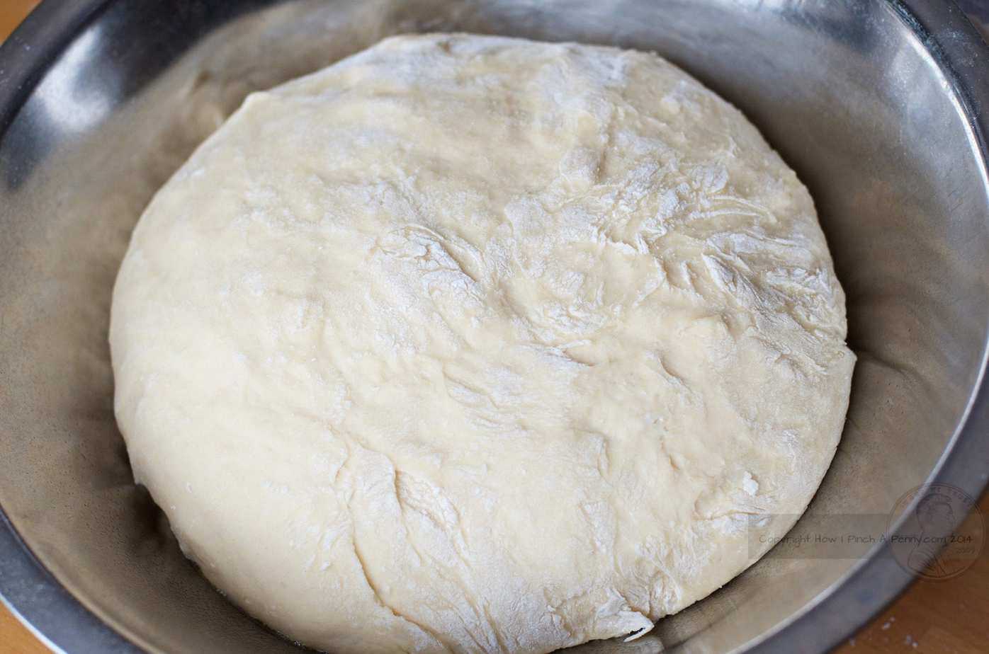 Fastnachts recipe dough in a bowl