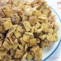 Easy Churro Chex Snack Mix Recipe found at savoringthegood.com