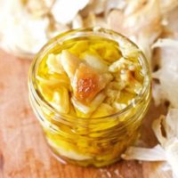 Learn how to roast garlic and effortlessly store it in flavorful olive oil.