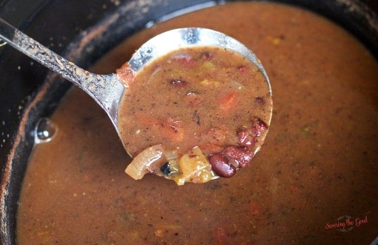 Crock Pot Slow Cooker Black Bean Soup Recipe