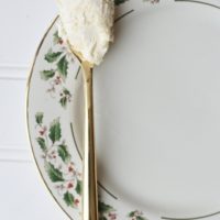 Homemade clotted cream is not out of reach in the US. Using non ultra-pasteurized heavy cream and a precision temperature you can achieve thick and creamy, delicious homemade clotted cream. This recipe is a sous vide clotted cream recipe but keep reading to learn how to make homemade clotted cream using the oven method. #sousvide #sousviderecipe #clottedcream #teatime