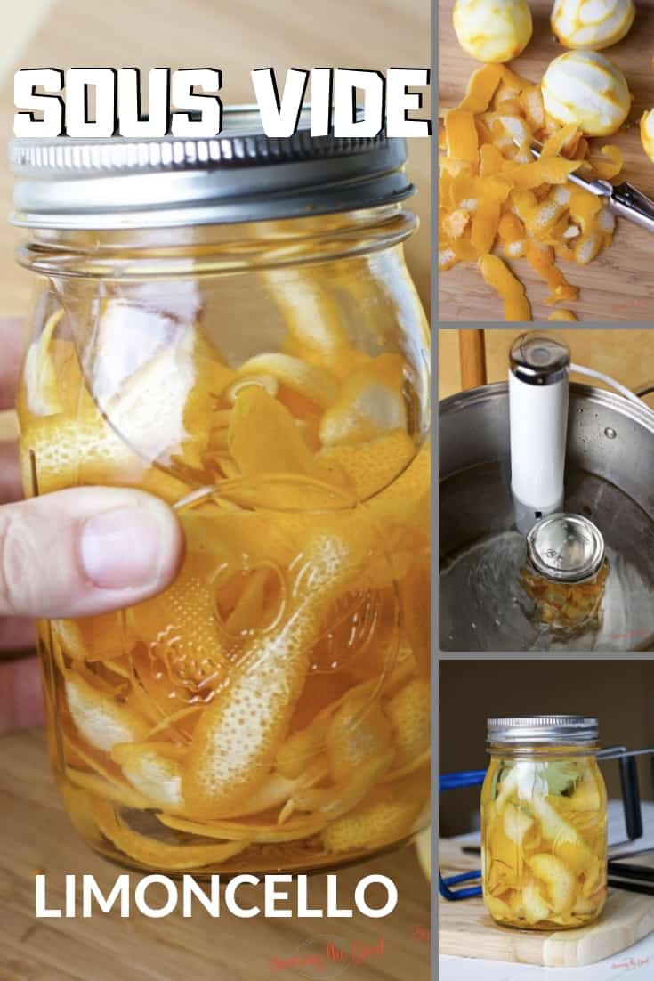 third Sous Vide Homemade Limoncello photo grid