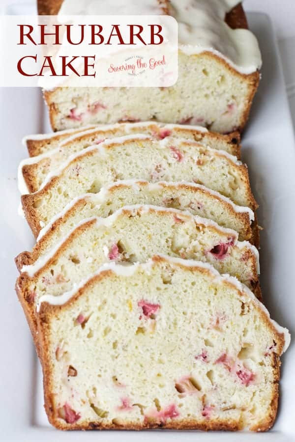 simple rhubarb cake recipe