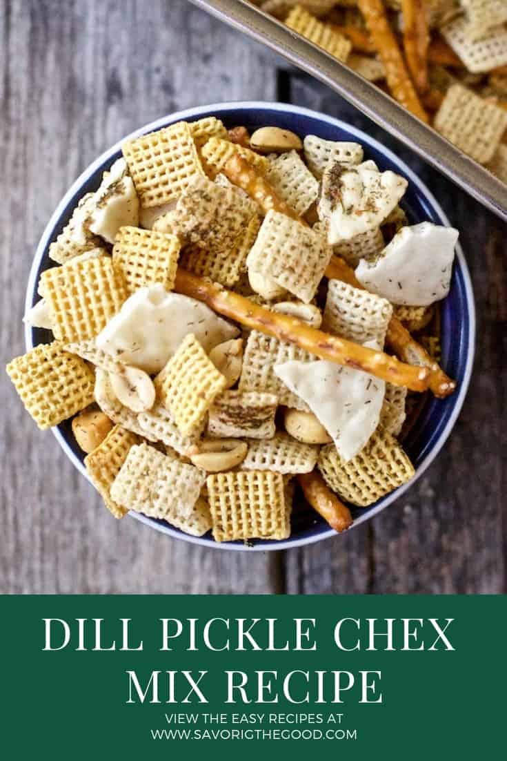 easy Dill Pickle Chex Mix Recipe