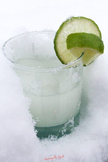 easy winter Snow Day Margarita