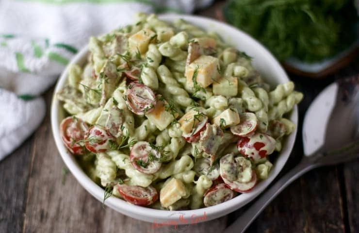 Dill Pickle Pasta Salad Recipe