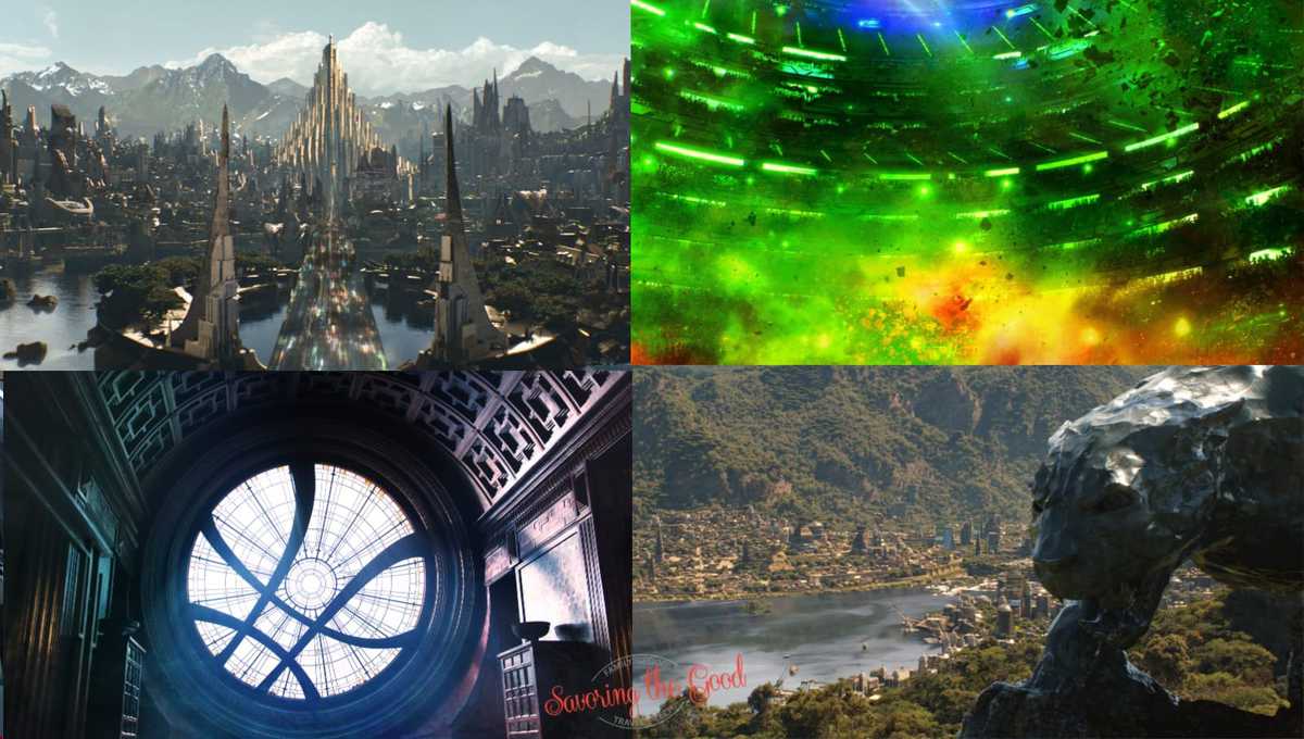 The best Zoom backgrounds from the MCU collage