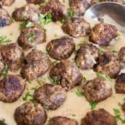Swedish Meatballs in sauce