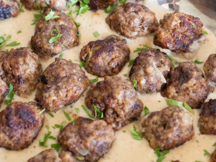 Swedish Meatballs in sauce