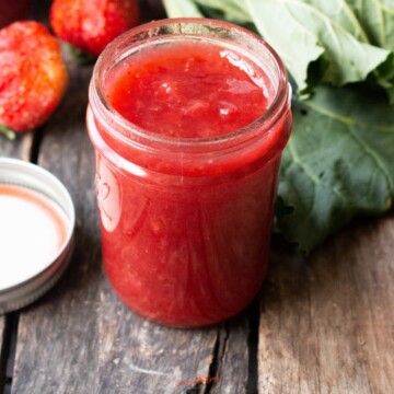 Strawberry Rhubarb Jam Recipe
