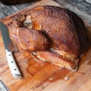 smoked turkey whole square image