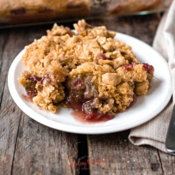 Rhubarb Dump Cake square image