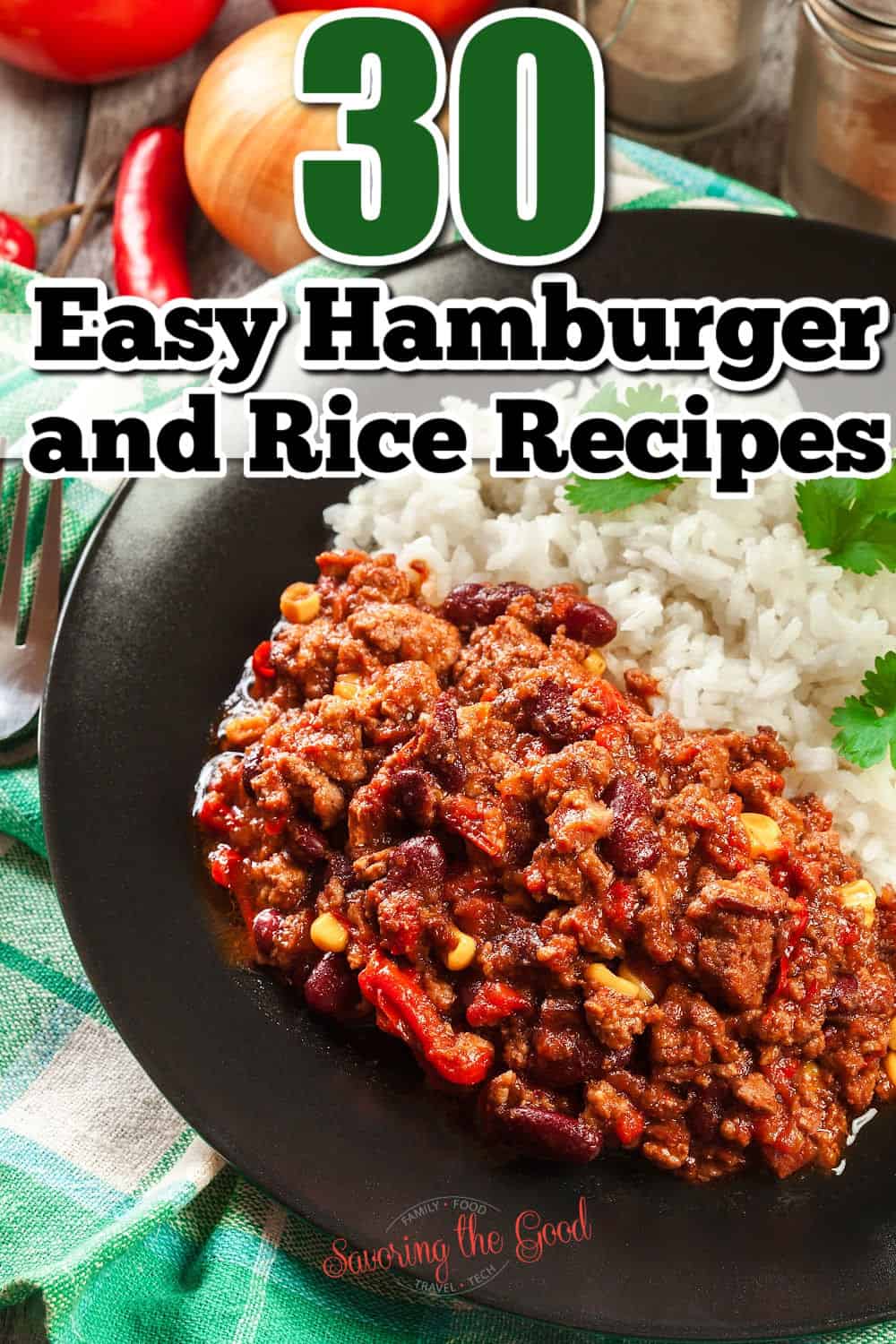 30 easy hamburger and rice recipes.