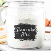 Homemade Pancake Mix Recipe. featured image.