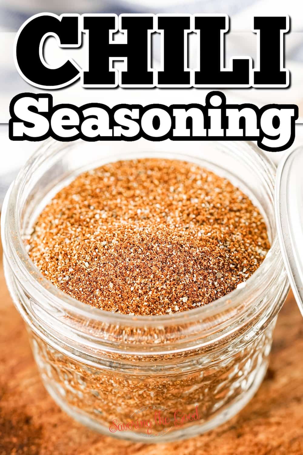 chili seasoning recipe pinterest image.