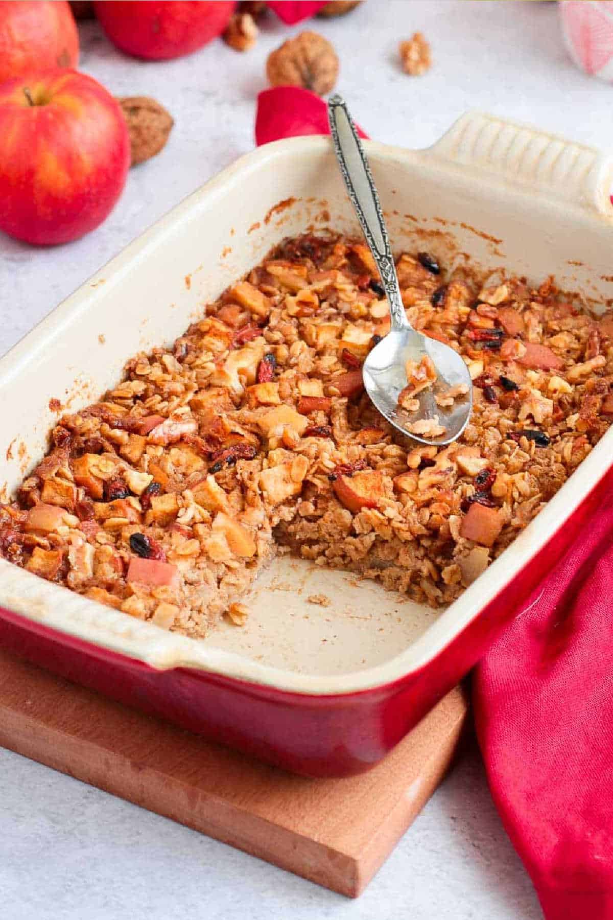Apple Cinnamon Baked Oatmeal featured image