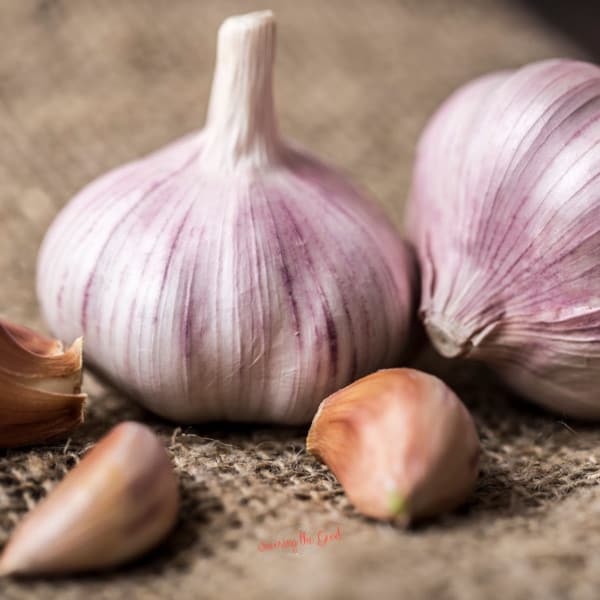 2 bulbs of garlic