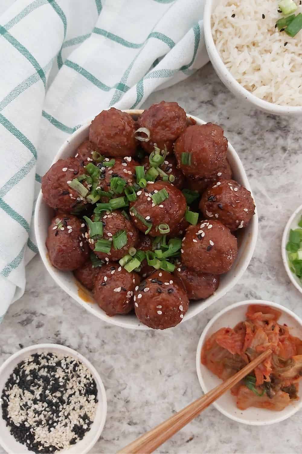 Easy-Korean-Meatballs