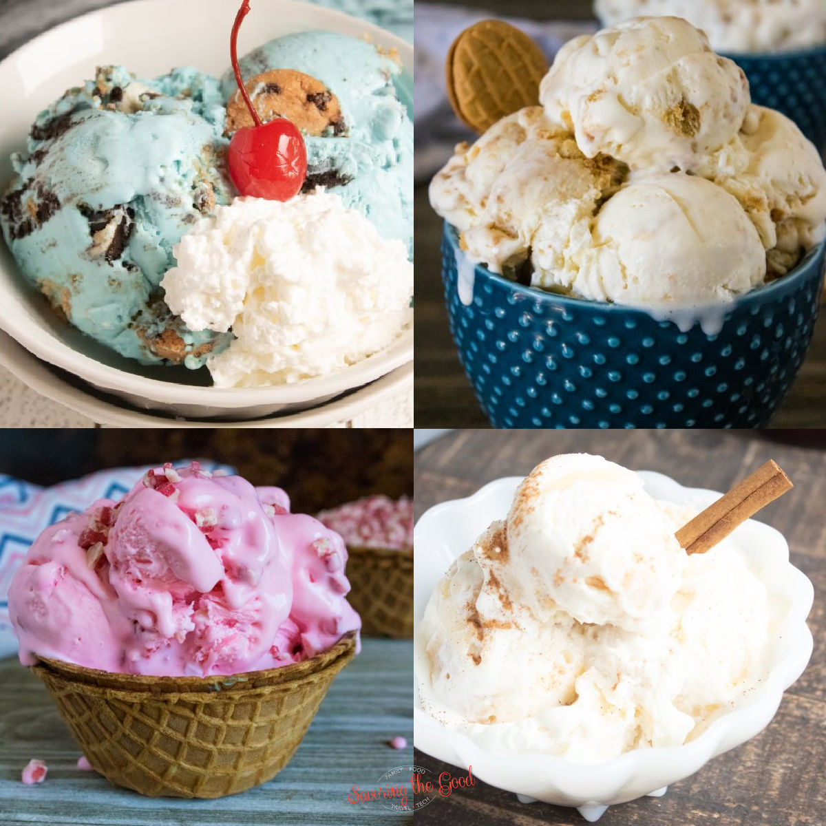 21 No-Churn Ice Cream Recipes graphic
