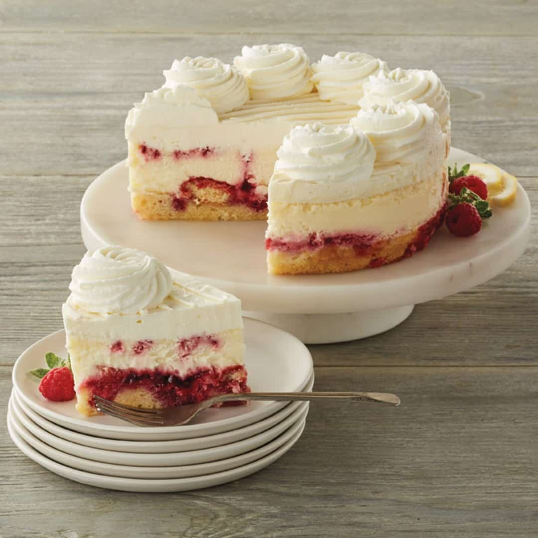 whole 7 inch strawberry cheesecake from the cheesecake factory facebook.