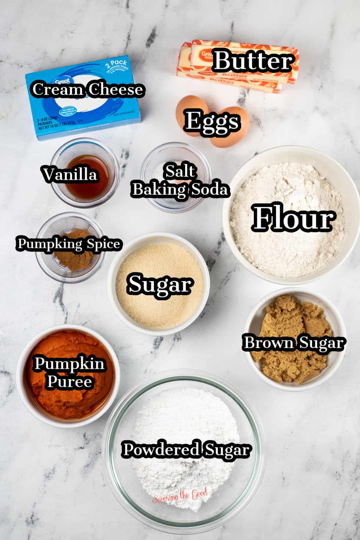 pumpkin whoopie pie ingredients.