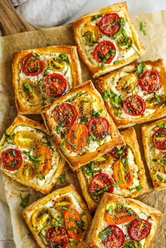 Tomato Tartlet Puff Pastry
