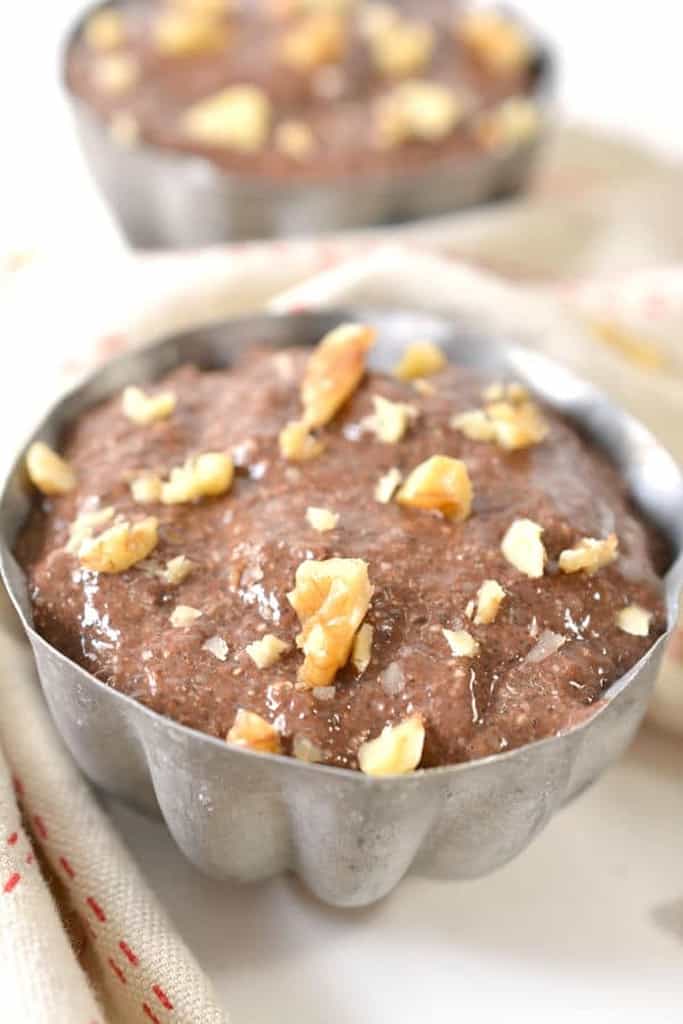 Chocolate Chia Seed Pudding.