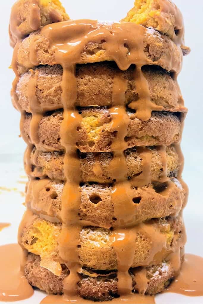 Salted Caramel Donuts _ stack.