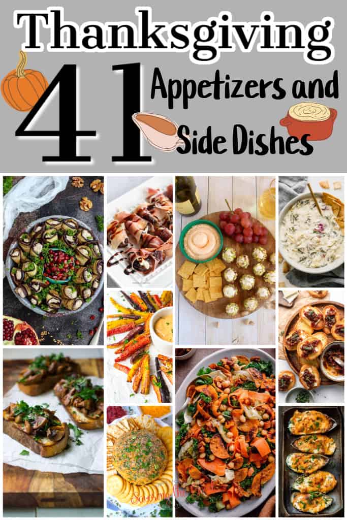thanksgiving appetizers and side dishes Pinterest.