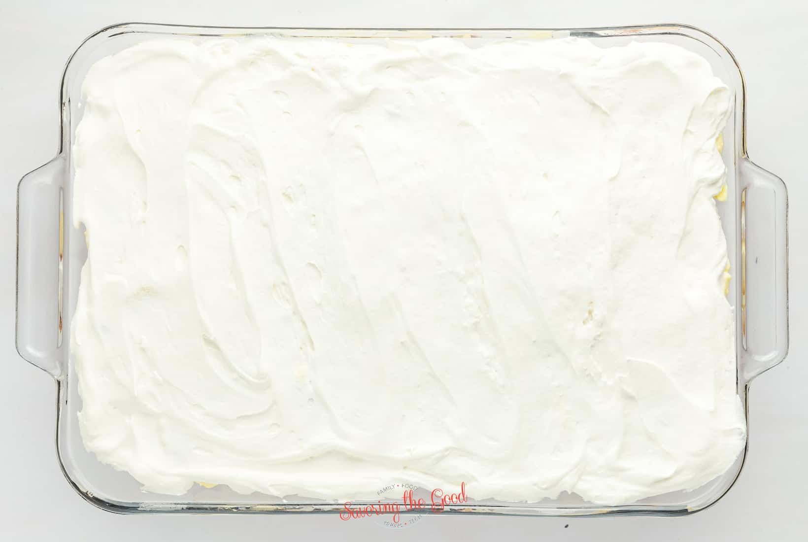 whipped topping layer added.