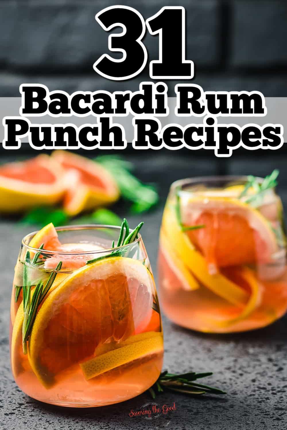 bacardi rum punch recipes. pinterest.
