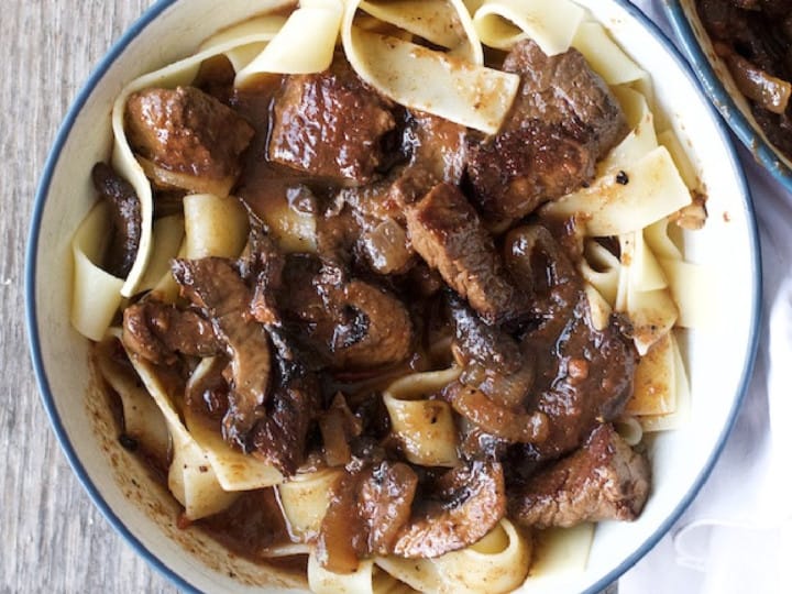 Sous Vide Beef Burgund.