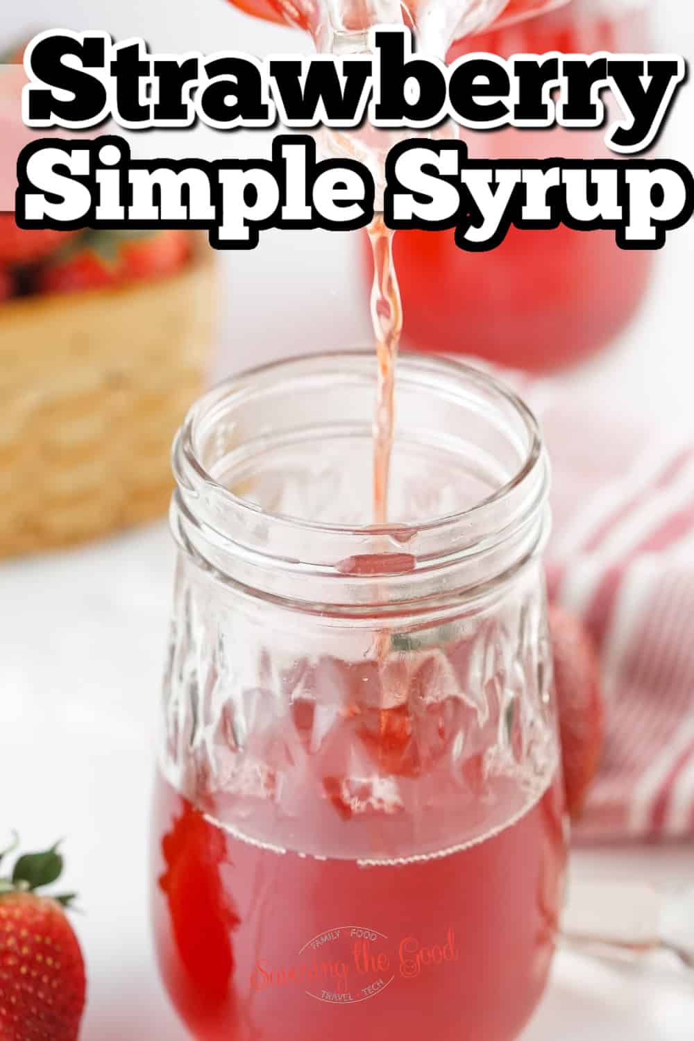 Strawberry Simple Syrup Recipe pinterst 4