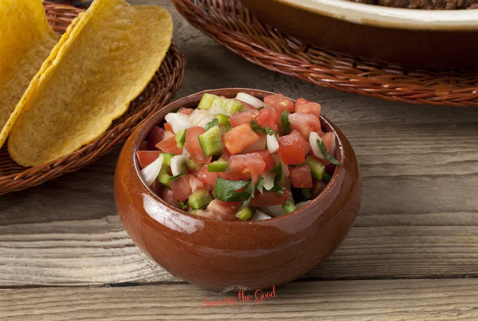 pico de gallo.