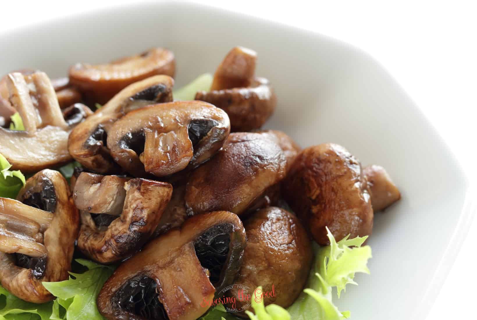 sautéed mushrooms.