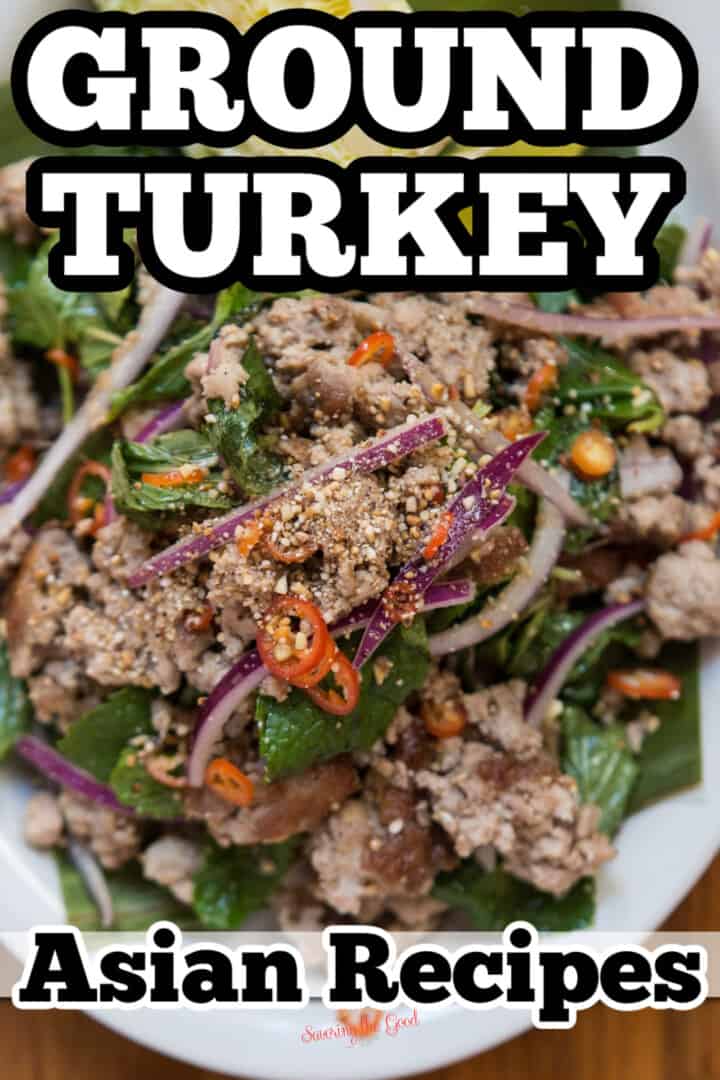 Ground turkey asian recipes.
